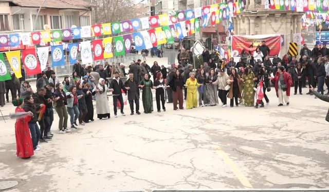 DEM Parti Malatya’da Nevruz kutladı: Koru, “Bu sorun terör değil, özgürleşme sorunudur”