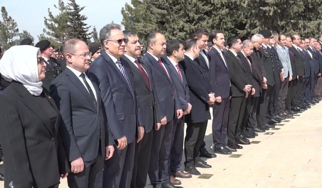 Malatya'da 18 Mart Çanakkale Zaferi ve Şehitleri Anma Günü nedeniyle tören düzenlendi
