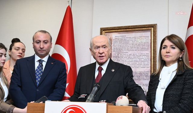 MHP Lideri Devlet Bahçeli, Genel Başkan Yardımcısı İzzet Ulvi Yönter'in görevinden ayrılmasına ilişkin tartışmalara son