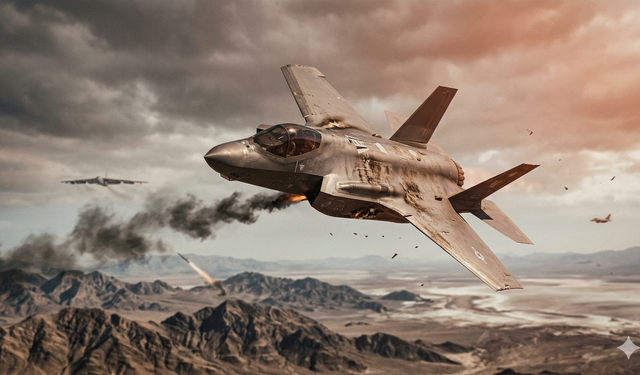 ABD-İran Savaşında Şok Gelişme: F-35 Vuruldu mu?