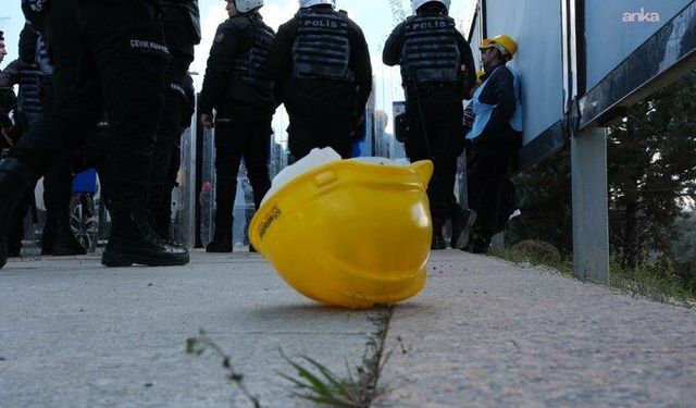 Ankara'da Madenciye Sert Müdahale: "Kefenimizle Geldik" Diyen 110 İşçi Gözaltına Alındı!