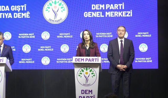 DEM Parti’den Erken Seçim ve Can Atalay Çıkışı: "Toplum Hazırsa Biz de Hazırız!"