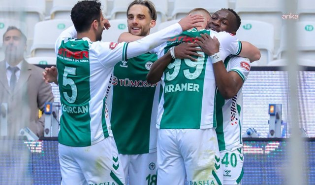 Konyaspor, Fatih Karagümrük'ü 3-0 mağlup etti