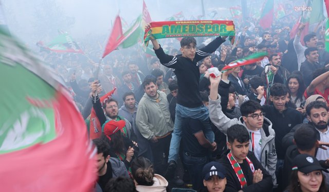 Amedspor kutlamalarında 2 kişi yaralandı