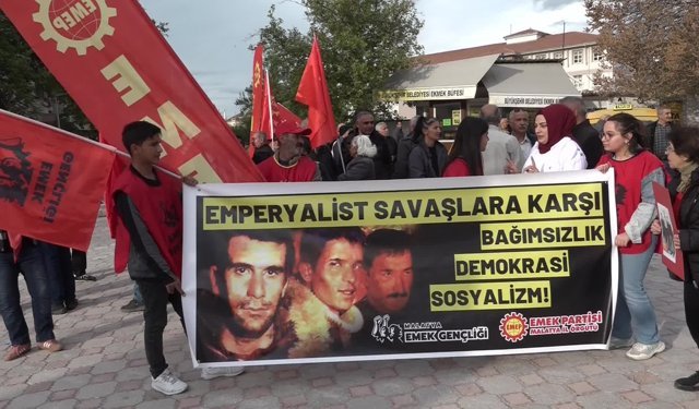 'Deniz Gezmiş, Yusuf Aslan ve Hüseyin İnan Malatya'da anıldı