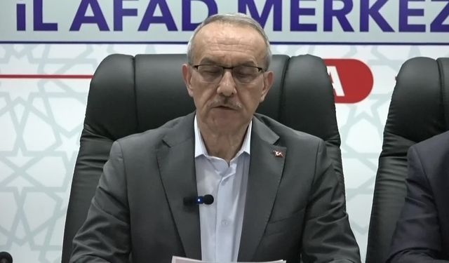 Malatya'da deprem...Vali Yavuz: 'Devletimiz tüm kurumlarıyla görev başında'