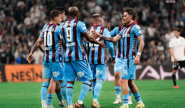 Trabzonspor, Beşiktaş'ı 2-1 mağlup etti