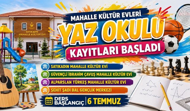 Kahramankazan'da Çocuklara Müjde: Yaz Okulları Kapılarını Açıyor!