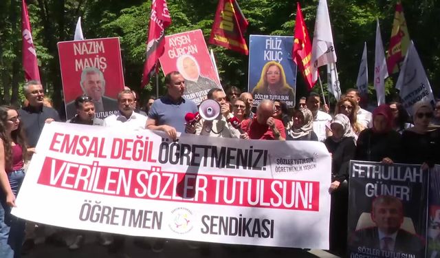 Hak arayan öğretmenlere Ankara'da sert müdahale: Kurtuluş Parkı barikatlarla kapatıldı!