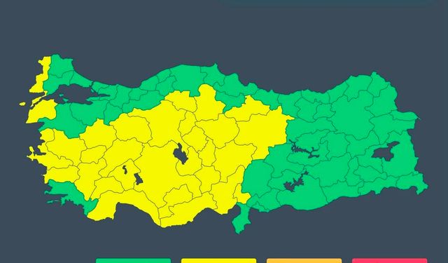 Meteoroloji'den 31 il için "turuncu" alarm: Gökyüzü delinecek, o saatlere dikkat!