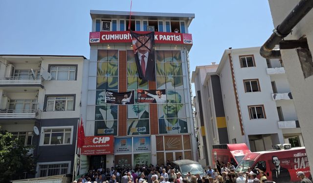 CHP Malatya İl Binasında Kriz: İlçe Başkanları ve Gençlik Kolları İçeri Alınmadı