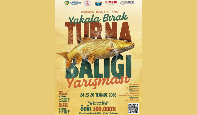 Kale'de Heyecan Başlıyor! Ulusal Fırat Turna Balığı Yarışması İçin Geri Sayım