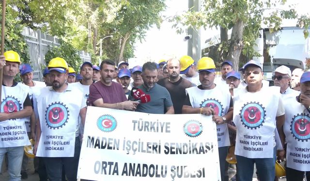 Ankara'da Madenci Alarmi: "Akşam Cevap Gelmezse Eylemin Şiddetini Artıracağız!"