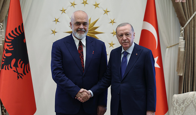 Ankara'da Tarihi Diplomasi Trafiği! Cumhurbaşkanı Erdoğan Beştepe'de Edi Rama'yı Kabul Etti