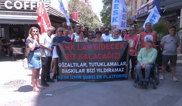 Ankara'daki Olaylı Müdahale İzmir'i Ayağa Kaldırdı! KESK'ten Sert Tepki: "Hak Arama Mücadelesi Copla Susturulamaz"