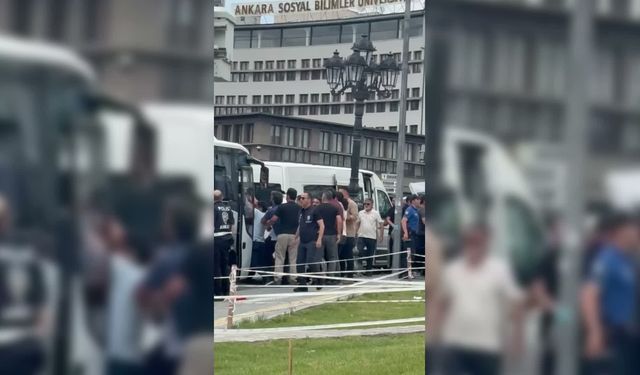 Başkentte NATO Alerjisi! Birinci Meclis Önünde Barikatlar Kuruldu: HKP Kurmayları Gözaltında!