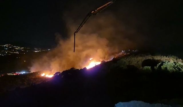 Bodrum'daki Korkutan Yangında Son Dakika! Alevler Rüzgarla Büyümüştü: Ekiplerden Sevindiren Haber Geldi!