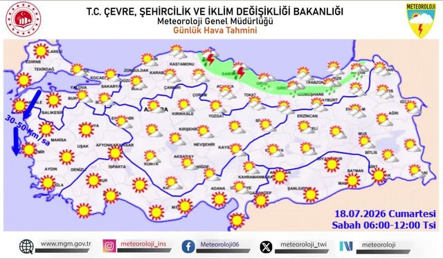 O Bölgelerde Yaşayanlar Dikkat: Meteoroloji Haritayı Değiştirdi, Saat Verip Uyardı! "Gök Yarılacak, Fırtına Kopacak"