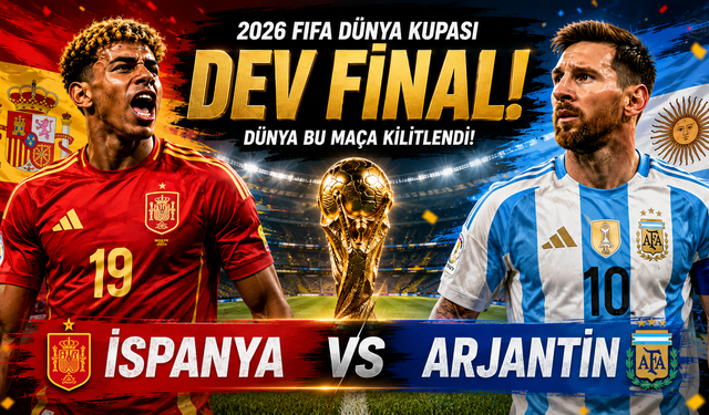 İspanya - Arjantin Dünya Kupası Finali Bugün! Saat Kaçta, Hangi Kanalda?