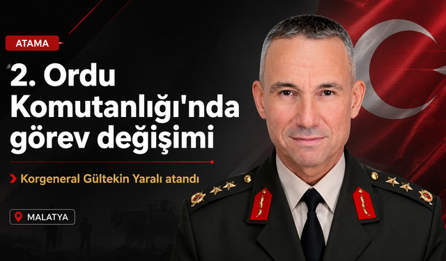2. Ordu Komutanlığı’na Korgeneral Gültekin Yaralı atandı: Gültekin Yaralı kimdir?