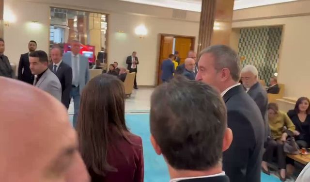 Meclis Kulisinde Tarihi Anlar: DEM Parti Heyeti Devlet Bahçeli'nin Yanına Gitti!