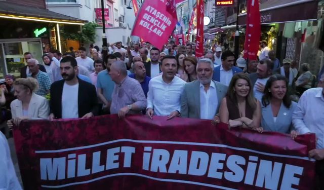 Şile'de Transfer Tepkisi: "Millet İradesine Saygı Yürüyüşü" ile İhanet Protesto Edildi