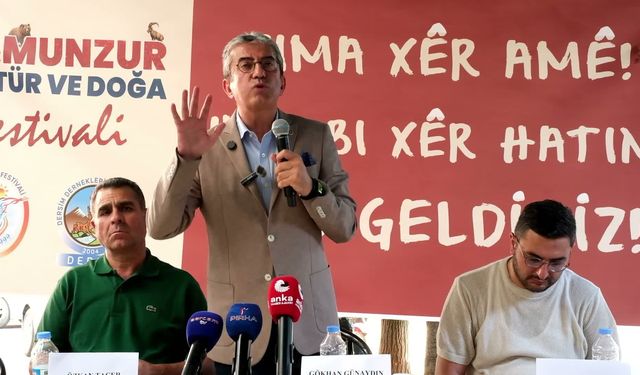 YENİ Parti Grup Başkanvekili Gökhan Günaydın Tunceli’de Konuştu: "Adil ve Onurlu Bir Barışı Kurmalıyız"