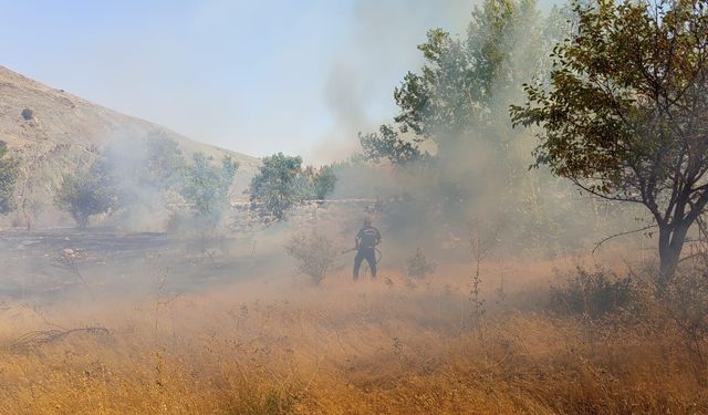 Malatya'da Alevler Geceyi Aydınlattı: İki Ayrı İlçede Yangın Paniği!