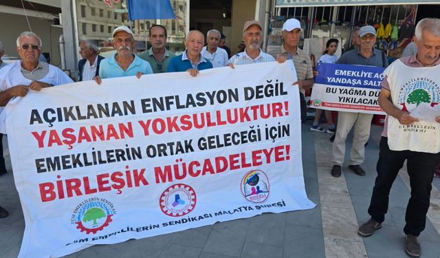 Malatya’da Emeklilerden Ankara’daki Madencilere Tam Destek: "Bu Mücadelenin Bir Parçasıyız!"
