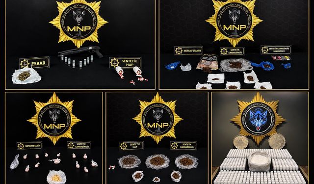 Malatya'da Uyuşturucu Tacirlerine Dev Darbe: 10 Şüpheli Tutuklandı