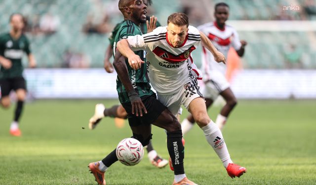 Kocaelispor, Gaziantep FK'yı 2-0 mağlup etti