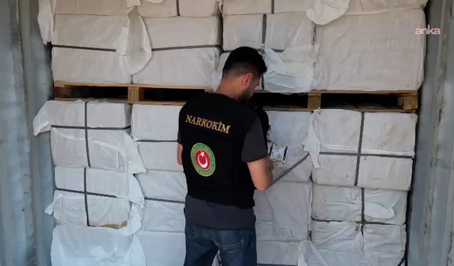 Mersin Limanı'nda Dev Operasyon: 1,7 Ton Pregabalin Ele Geçirildi