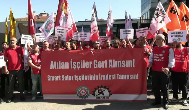 Smart Solar’daki Sendika Direnişi İstanbul’a Taşındı: "Dost Elini Sıkmazlarsa Kavgaya Hazırız"