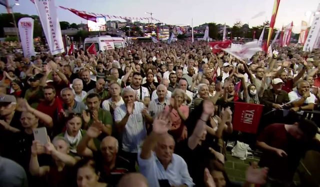 Ekrem İmamoğlu: Millet kendinin olanı, günü geldiğinde elbette geri alacaktır