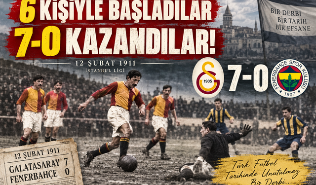 Galatasaray’ın Fenerbahçe Karşısındaki Tarihi 7-0’lık Galibiyetinin Sıra Dışı Hikâyesi