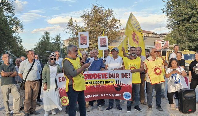 Eğitim Sen Malatya Şubesi’nden Manisa’daki Saldırıya Tepki: “Güvenli Okul, Güvenli Gelecek”