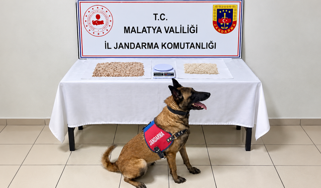 Jandarma Battalgazi'de Harekete Geçti: 1 Kilo 80 Gram Metamfetamin Bulundu