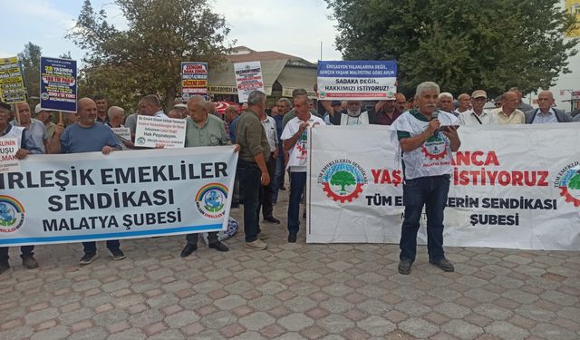 Malatya’da Emeklilerden Alan Çıkarması: Seyyanen Zam Davası AYM Gündeminde