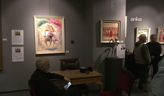 Ankara’da Uluslararası Sanat Köprüsü: ‘İnsanlığın İzleri’ Sergisi Açıldı