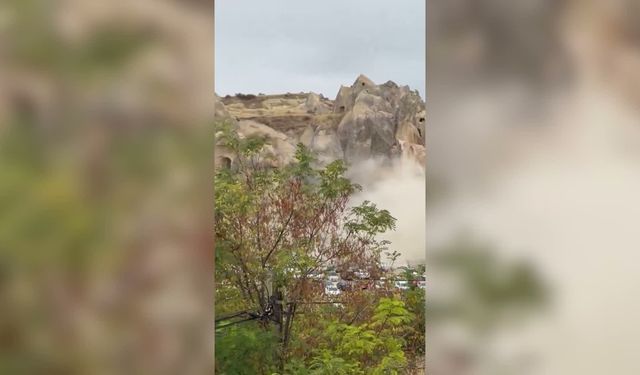 Nevşehir Göreme'de Acı Olay: Peribacasından Kopan Kayalar Toprak Kaymasına Yol Açtı, 2 Ölü, 1 Yaralı