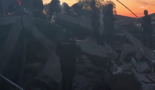 Zonguldak'ta 2 Katlı Bina Çöktü: 1 Ölü, 1 Yaralı!