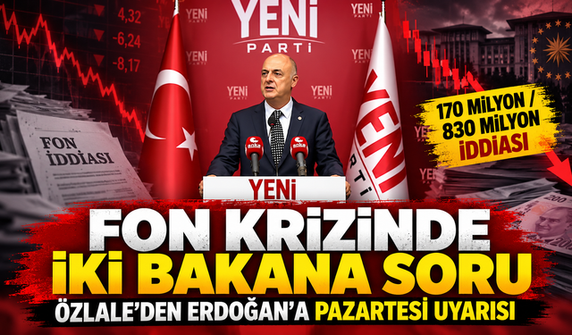 Ümit Özlale’den fon krizinde iki bakana soru: Erdoğan’a pazartesiye kadar süre verdi