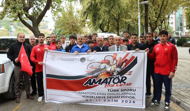 Malatya’da Amatör Spor Haftası Coşkusu Yürüyüşle Başladı
