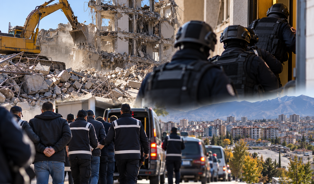 Malatya'da deprem sonrası yıkımlara operasyon: 7 ilde 26 şüpheli yakalandı
