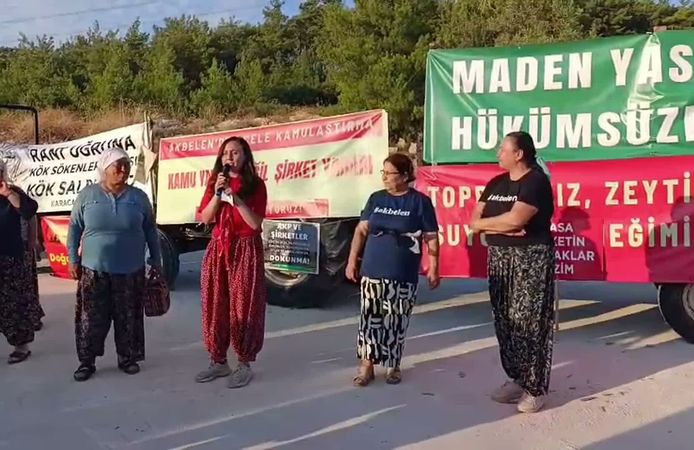 Akbelen Ormanı'nda 7554 Sayılı Yasaya Tepki: "Şirketlerin Yasasını Tanımıyoruz"