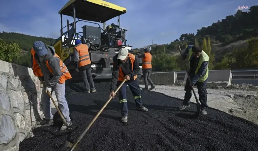 Bornova’da 5 mahallede eş zamanlı yol çalışması