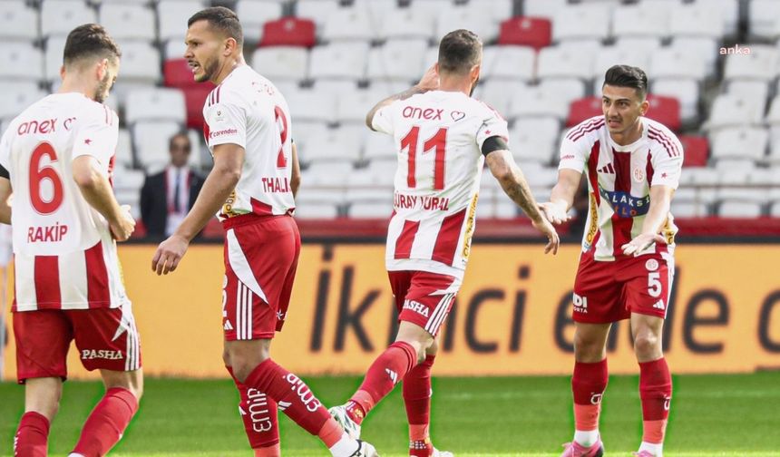 Antalyaspor sahasında Bodrum FK'yı 3-2 mağlup etti