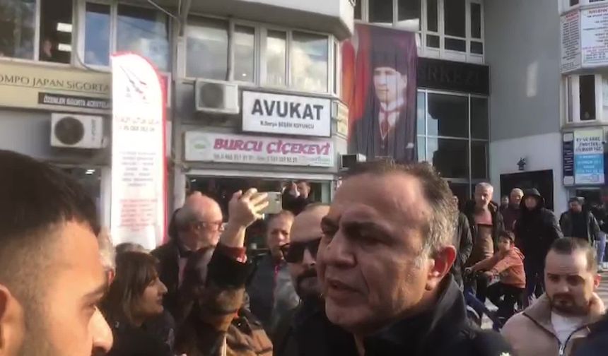 Hopa'da Dursun Ali Koyuncu'ya destek eylemi