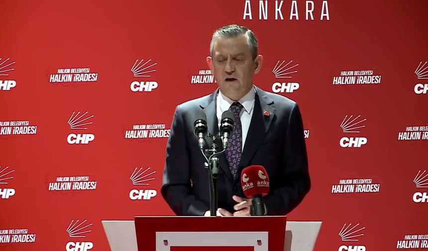 Özgür Özel: ''Gazi Mustafa Kemal Atatürk’ün partisi iktidara yürüyor''