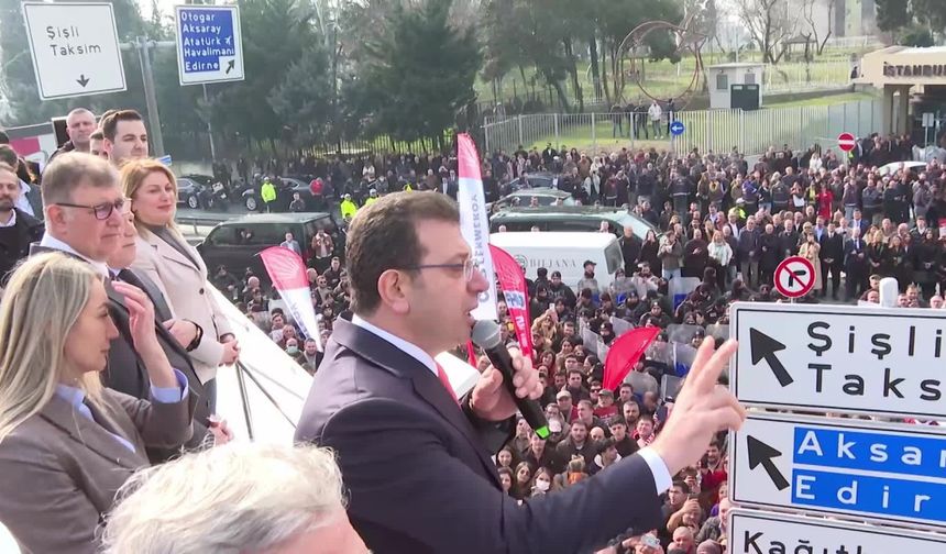 İmamoğlu ve Yavaş : "Bu işten kurtulmanın yolu sandık. Sandık gelecek, iktidar gidecek"